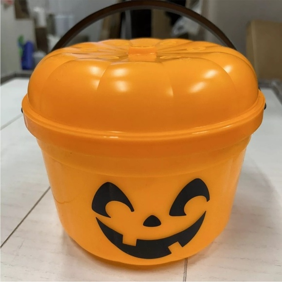 McDonalds Halloween Pail Boo Buckets Vintage 1986 LOT OF 8 Pumpkin, Witch, Ghost - Picture 10 of 16